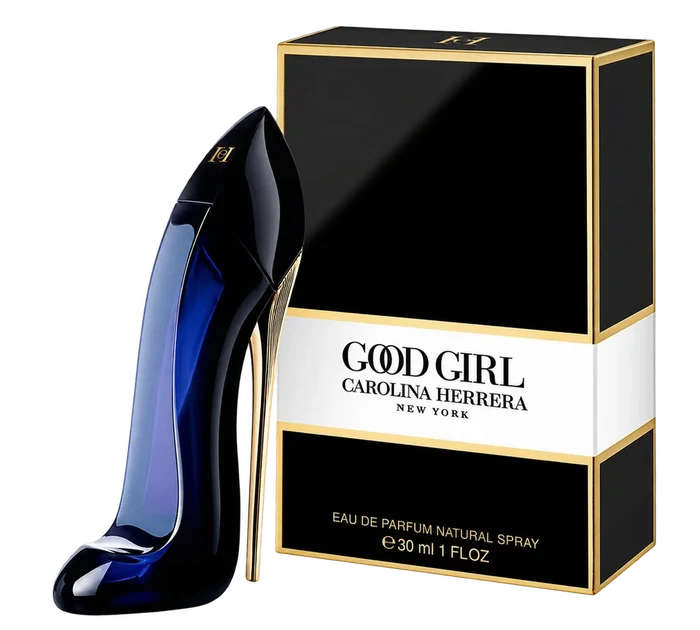 Carolina Herrera Good Girl Eau de Parfum stiletto bottle and box